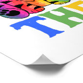 中国の十二支 - 虹の虎年 ポスター (角)