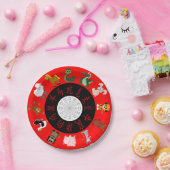 中国の占星術 ペーパープレート (パーティー)