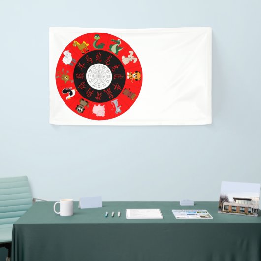 中国の占星術 横断幕 (トレードショー)