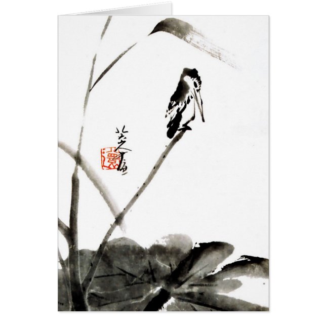 中国の古代水彩画 (正面)