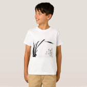 中国の古代水彩画 Tシャツ (正面フル)