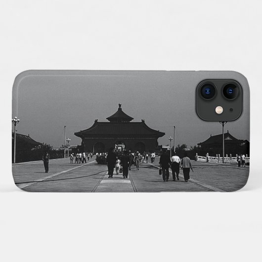 中国の古都北京の紫禁城門 Case-Mate iPhoneケース (裏面(横))