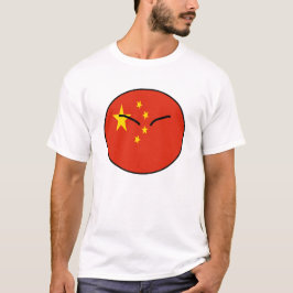 中国の国の球 Tシャツ
