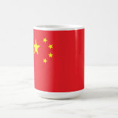 中国の国旗 コーヒーマグカップ (中央)