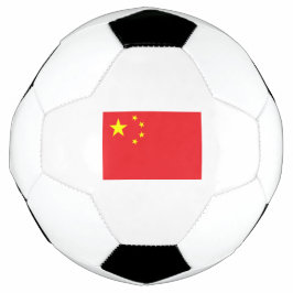 中国の国旗 サッカーボール