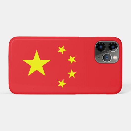 中国の国旗 Case-Mate iPhoneケース (裏面(横))