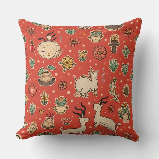 中国の国民記念枕クッション クッション (正面)