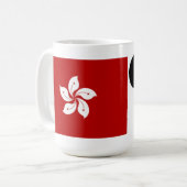 中国の女の子のコーヒー・マグ コーヒーマグカップ (正面左)