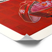 中国の宇宙レトロポスタープロパガンダ ポスター (角)