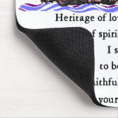 中国の差し出し マウスパッド (コーナー)