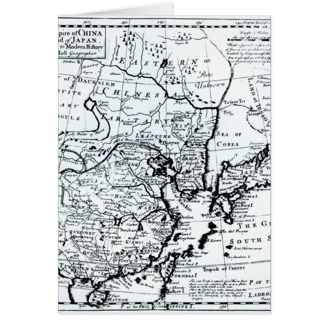 中国の帝国および日本の島 (正面)