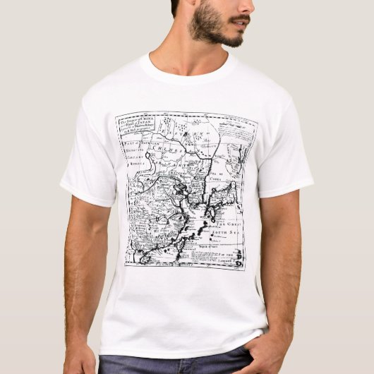 中国の帝国および日本の島 Tシャツ (正面)
