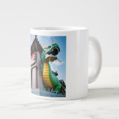 中国の帝王竜 ジャンボコーヒーマグカップ (正面右)