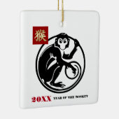 中国の年カスタム年 セラミックオーナメント (右)