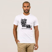 中国の年カスタム年 Tシャツ (正面フル)