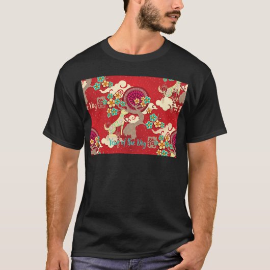 中国の年明け Tシャツ (正面)