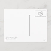 中国の年賀状 シーズンポストカード (裏面)