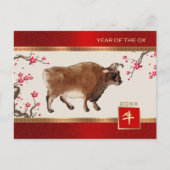 中国の年 |カスタム年 ポストカード (正面)