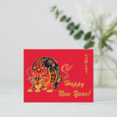 中国の年 ポストカード (スタンド正面)