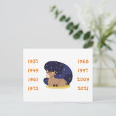 中国の年 ポストカード (スタンド正面)