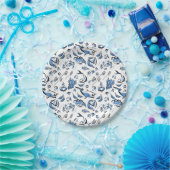 中国の料理インクスケッチ紙プレート ペーパープレート (パーティー)