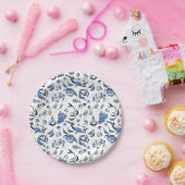 中国の料理インクスケッチ紙プレート ペーパープレート (パーティー)