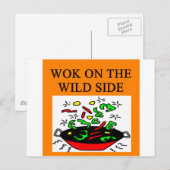 中国の料理 ポストカード (正面/裏面)