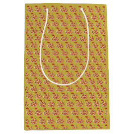 中国の新年のシンボル抱き枕 ミディアムペーパーバッグ