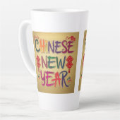 中国の新年の変化 カフェラテマグ (左アングル)