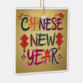 中国の新年の変化 セラミックオーナメント (右)