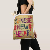 中国の新年の変化 トートバッグ (クローズアップ)