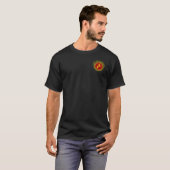 中国の新年ウサギのオーナメントTシャツ Tシャツ (正面フル)
