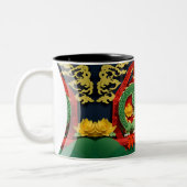 中国の新年緑ドラゴン2024折り紙2TCM2 ツートーンマグカップ (左)