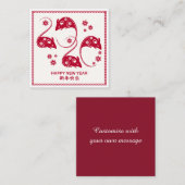 中国の新年 ラットの年 カスタム ノートカード (正面/裏面)