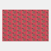 中国の新年 ラッピングペーパーシート (正面)