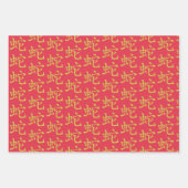 中国の新年 ラッピングペーパーシート (正面2)