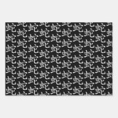 中国の新年 ラッピングペーパーシート (正面)