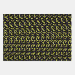 中国の新年 ラッピングペーパーシート