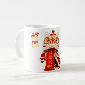 「中国の新年、伝統と喜びが出会う年」 コーヒーマグカップ (正面左)