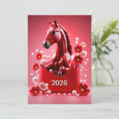 中国の新年 2026 シーズンカード (スタンド正面)