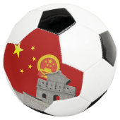 中国の旗 サッカーボール (3/4)