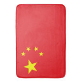 中国の旗 バスマット (正面縦)