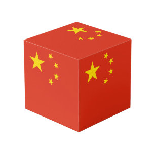 中国の旗 フォトキューブ