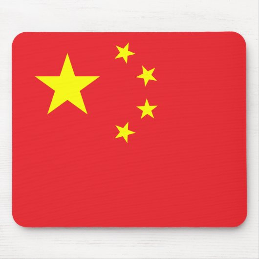 中国の旗 マウスパッド (正面)