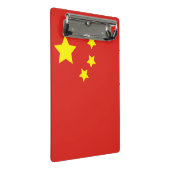 中国の旗 ミニクリップボード (アングル)