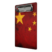中国の旗 ミニクリップボード (アングル2)