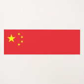 中国の旗 ヨガマット (正面(横))