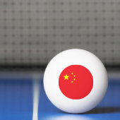 中国の旗 卓球ボール (ネット)