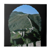 中国の有名な万里の長城 - 北京、アジア タイル (正面)