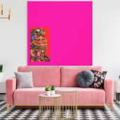 中国の棒 キャンバスプリント (インサイチュ (リビング))